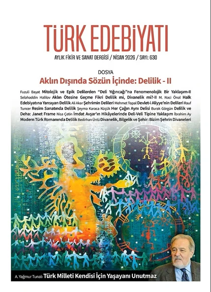 Türk Edebiyatı Dergi 630.Sayı Nisan 2026 ürün görseli 1