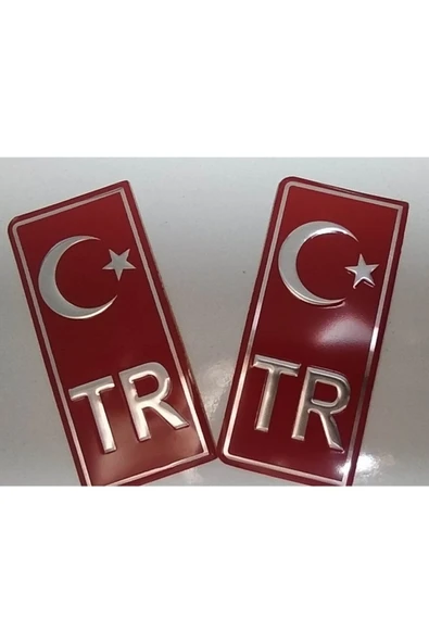 EFEAKS Tr Plaka Yapıştırma 2 Li ürün görseli 1