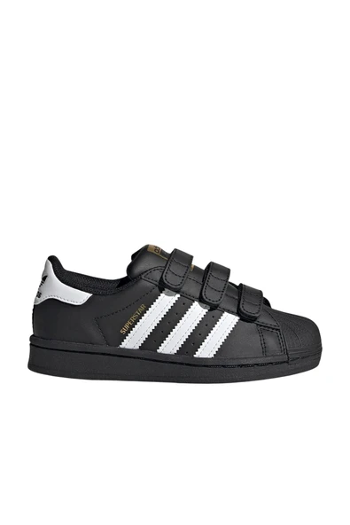 adidas Superstar Çocuk Siyah Spor Ayakkabı (EF5394) ürün görseli 1