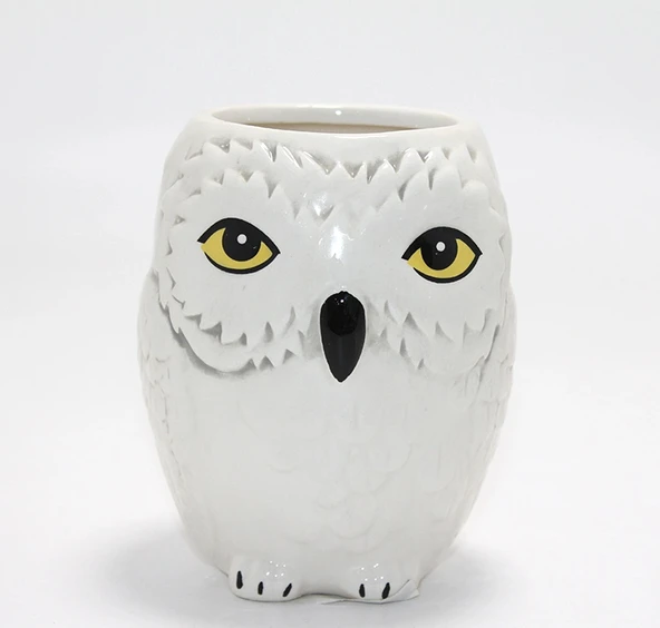 Harry Potter Hedwig Tasarım Porselen Kupa Bardak ürün görseli 1