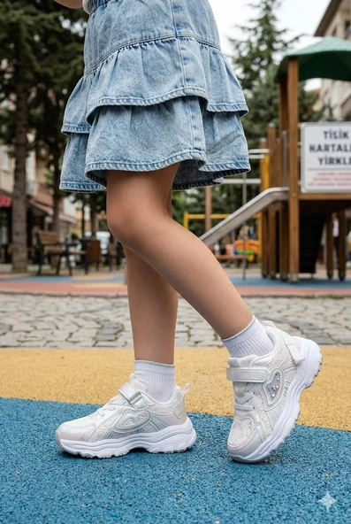 Fort Sımba Cool Rahat Hafif Anatomik Spor Sneaker Kız Çocuk Ayakkabı ürün görseli 1