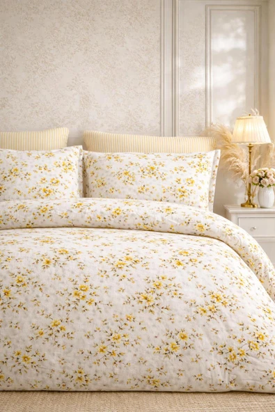 Sheri Home Yeni Tek Kişilik Nevresim Seti PastelMozaik82883737 ürün görseli 1