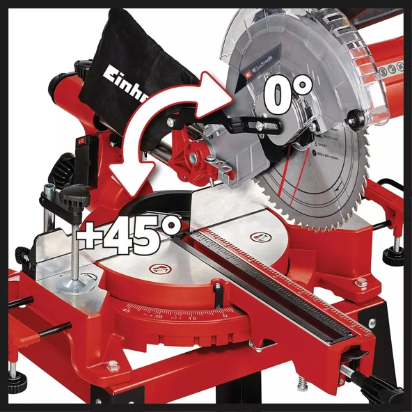 Einhell TC-SM 2531/2 U, Pistonlu Gönye Testere - Resim 8