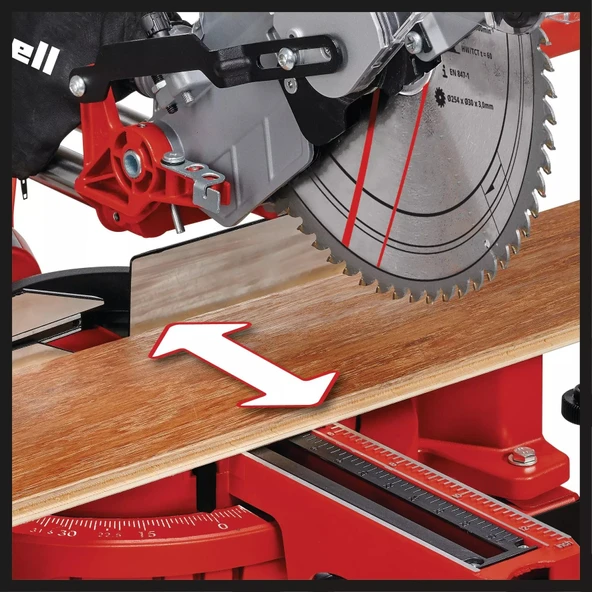 Einhell TC-SM 2531/2 U, Pistonlu Gönye Testere - Resim 4