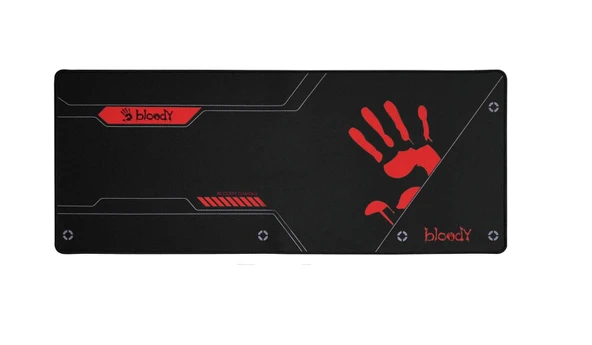 Bloody BP-50L (700x300x3mm) Gaming (Oyuncu) XL Mousepad Siyah Kırmızı ürün görseli 1