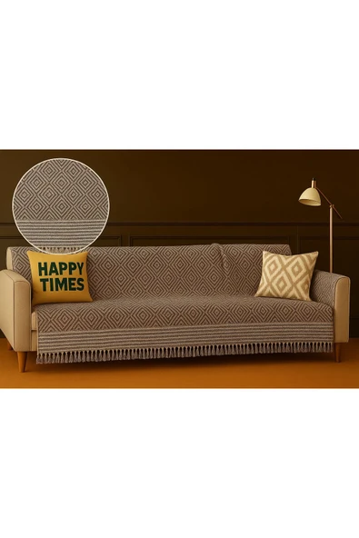 Sheri Home Noa Koltuk Örtüsü Kaymaz Kumaş Özelliği 180 X 200 Cm Diomand888219694 ürün görseli 1