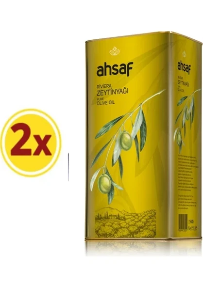 AHSAF RİVİERA ZEYTİNYAĞI 5 LT 2AD ürün görseli 1