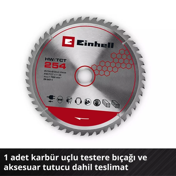Einhell Expert TE-TS 10 T, Tezgah Testere - Resim 7