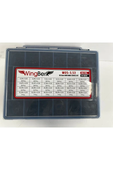 Wingberk Wos-3,53 90 Shore Nbr Oring Seti ürün görseli 1