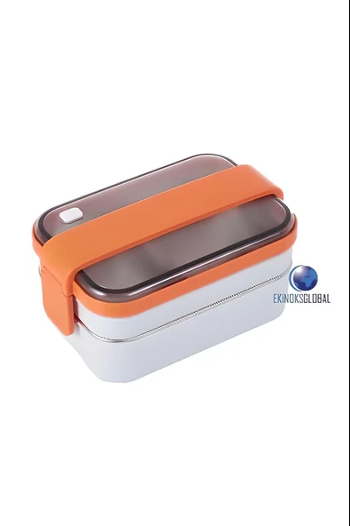 Vagon Karma Çelik Lunch Box Yemek Kutusu (Beslenme Kutusu) 1200 Ml Bl20183 ürün görseli 1