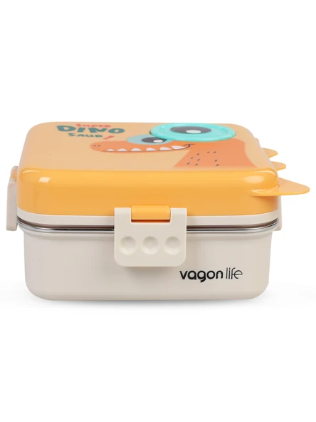 Vagonlife Beslenme Kutusu Lunch Box Paslanmaz Çelik 1120 Ml Bl10082-S (Karışık Renk 1 Adet) ürün görseli 1