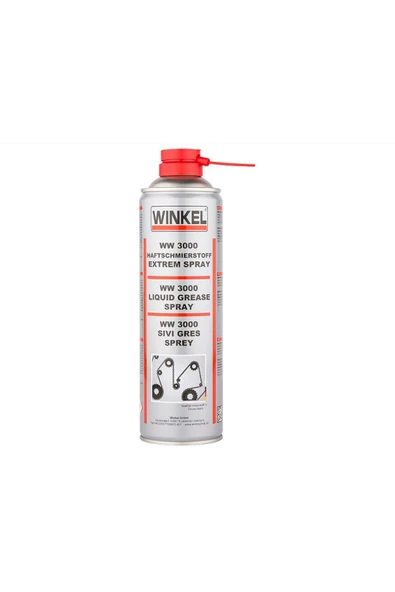 Winkel WW 3000 Sıvı Gres Sprey Zincir Yağlama 500 Ml. ürün görseli 1