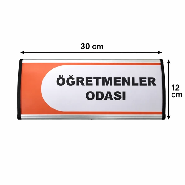 Kapı İsimliği 12x30cm 10lu Paket - Resim 2