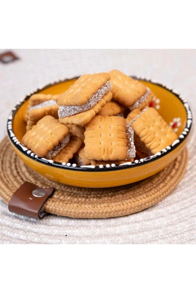 Bisküvili Gül Lokum - 250 gr - Resim 3