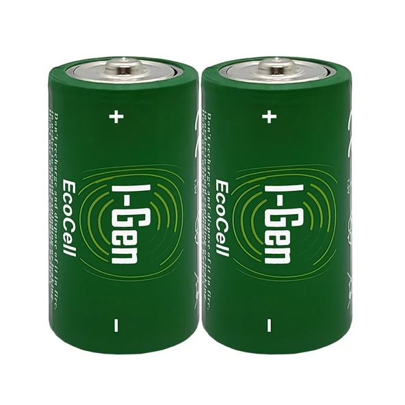 I-Gen Ecocell Çinko Karbon C Boy (R14) 1.5V Pil 2'li pk ürün görseli 1