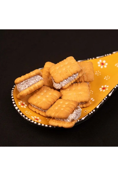 Bisküvili Gül Lokum - 250 gr - Resim 2