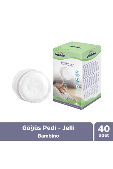 Bambino Göğüs Pedi - Jelli 40 Adet ürün görseli 1