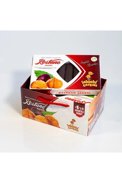 Çikolatalı Kestane Şekeri 4'lü Set - 4'lü Set (4X140GR) ürün görseli 1