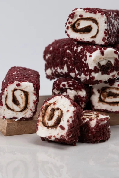 Vişne Parçacıklı Çikolatalı Lokum - 750 Gr ürün görseli 1