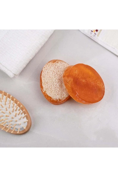 Doğal Kabak Lifli Mango Sabun - Resim 2