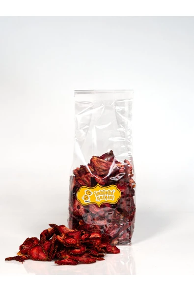 Doğal Kurutulmuş Çilek - 100g Katkısız Meyve Kurusu ürün görseli 1