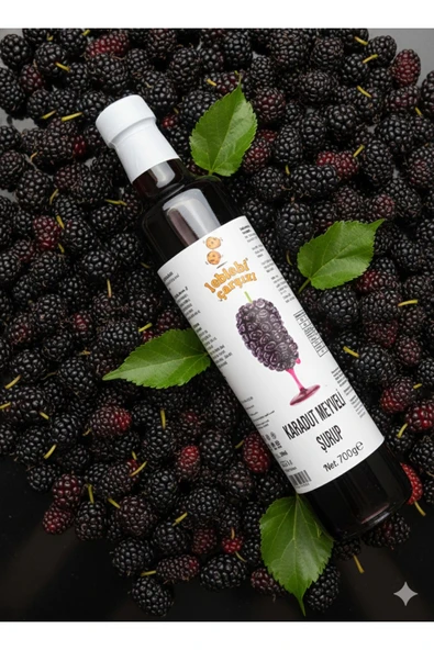 Karadut Meyveli Şurup - 700 Gr - Resim 3