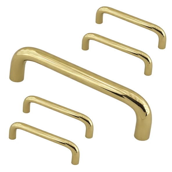 Özen Metal (96 mm - 9.6 cm) Titanyum Renk (5 Adet)  Mobilya Mutfak Çekmece Dolap Kapak Kulbu Kulpu ürün görseli 1