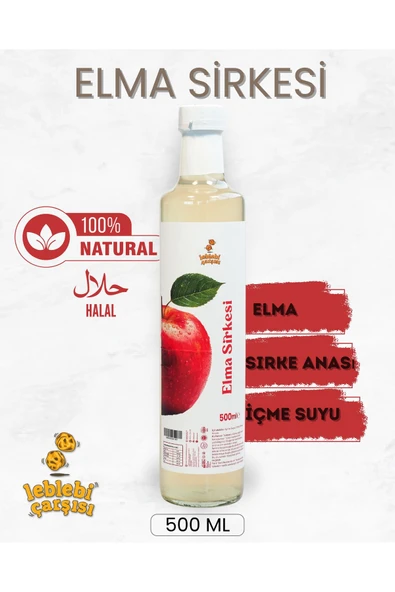 Doğal Elma Sirkesi - 500ml ürün görseli 1