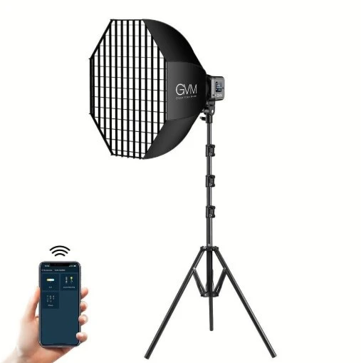 GVM Sd80D Bi-Color Video Işık Seti ürün görseli 1
