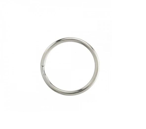 HALKA PASLANMAZ ÇELİK HG2498 Split Rings 1 pakette 10 adet ürün görseli 1
