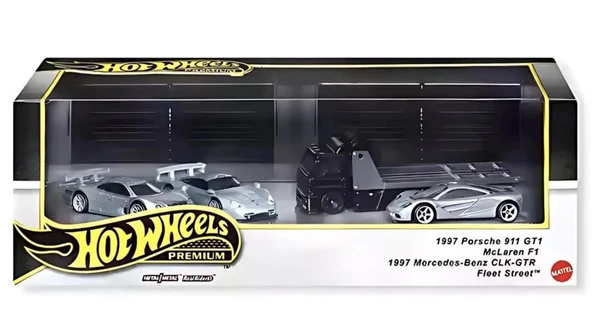 Hot Wheels Premium JBM07 '90s Supercars Collector Set ürün görseli 1
