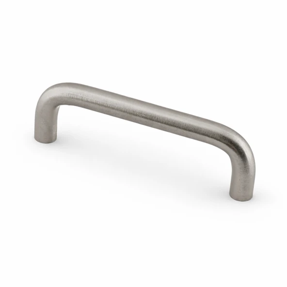 Özen Metal (96 mm - 9.6 cm) Saten Renk Mobilya Mutfak Çekmece Dolap Kapak Kulbu Kulpu Kulpları ürün görseli 1