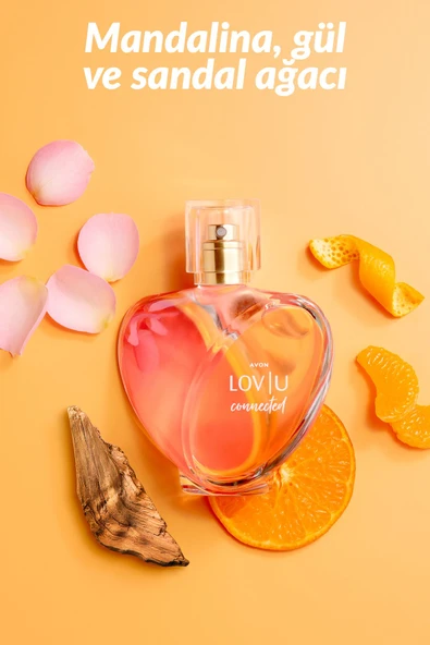 Lov U Connected Kadın Parfüm Edp 50 Ml. İkili Set - Resim 3