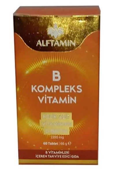 Aktar Depo Alftamin Vitamin B Kompleks 60 Tb 1KG 1000GR ürün görseli 1