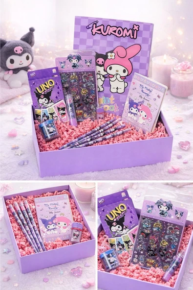 PTTAVM: kuromi Kırtasiye Hediye Seti Kız Çocuk & Kawaii Severler