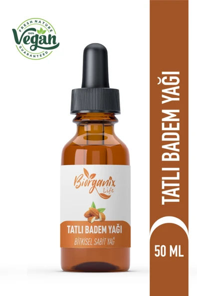 BİORGANİX Tatlı Badem Yağı 50 ml ürün görseli 1