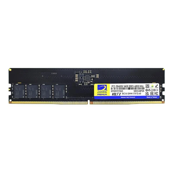 16 Gb Ddr5 4800Mhz Twınmos Cl40 Dt Tmd516Gb4800U40 ürün görseli 1