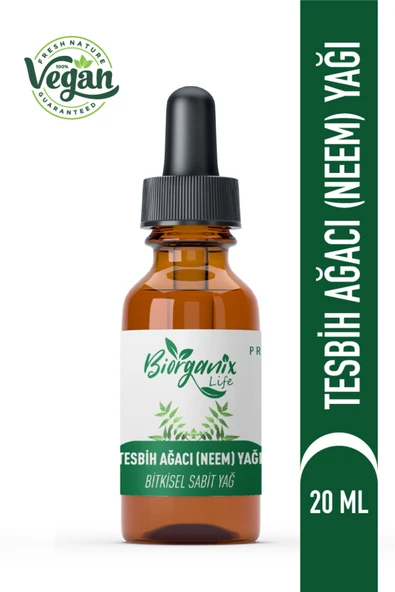 BİORGANİX Tesbih Ağacı (NEEM) Yağı 20 ml ürün görseli 1