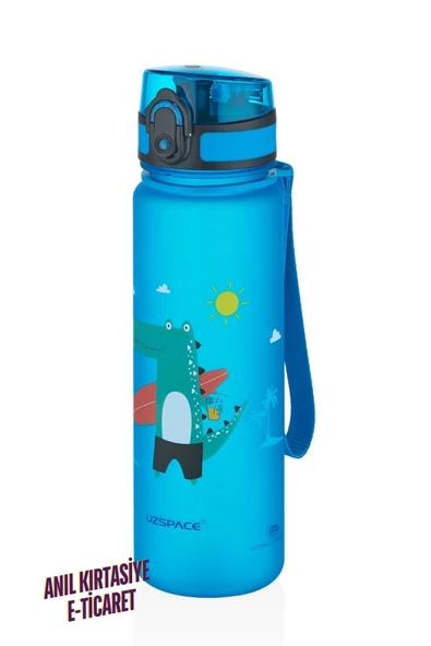 Uzspace Hayvan Figürlü Tritan 500 ML Matara-Suluk ürün görseli 1