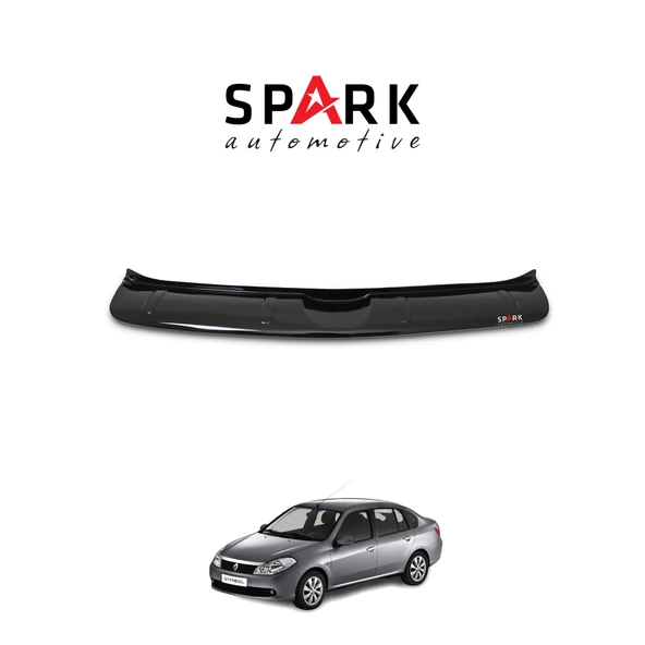 Renault Symbol 2009-2013 Yıl Aralığı Uyumlu Arka Tampon Eşiği Parlak ürün görseli 1