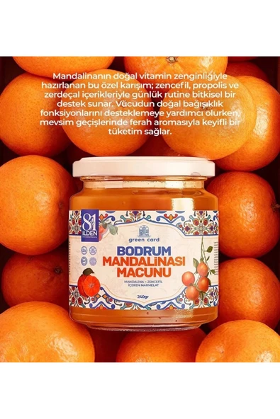 detoksaura Bodrum Mandalina Macunu ürün görseli 1