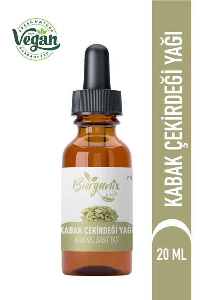 BİORGANİX Kabak Çekirdeği Yağı 20 ml ürün görseli 1