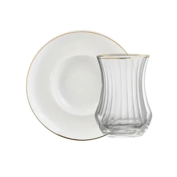 Sandro Moreno 1898 Line Gold Optik 12 Parça Çay Takımı 153AR263761 ürün görseli 1