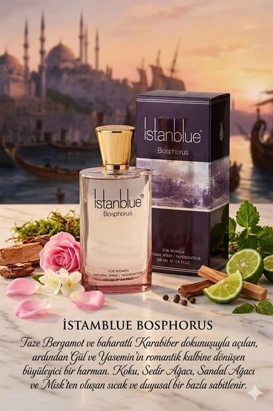 İstanblue EDT Bosphorus Koku 100 Ml Bayan Parfüm ürün görseli 1