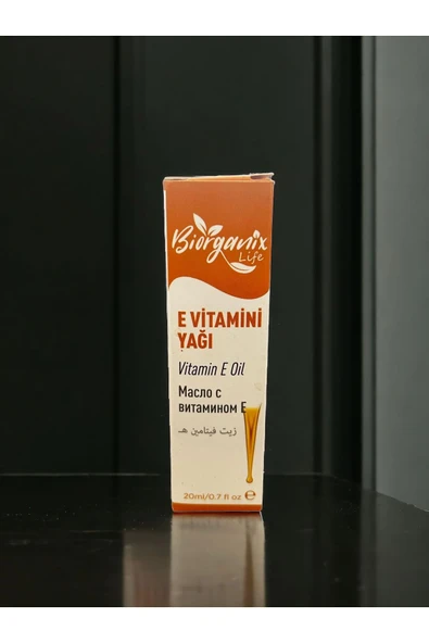 BİORGANİX Biorganix Life E Vitamini Yağı 20 ml ürün görseli 1