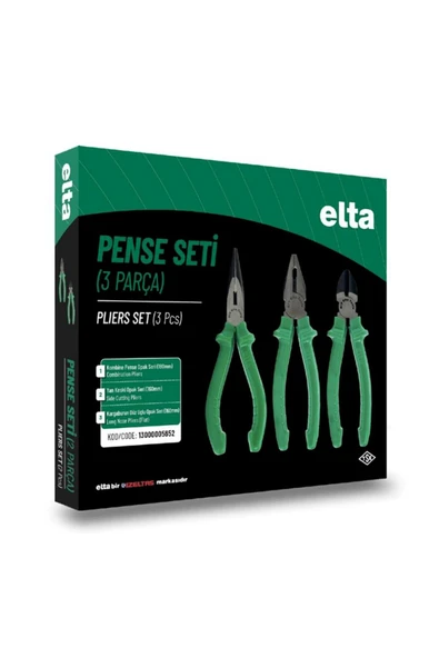 ELTA PENSE SET 3 PARÇA ürün görseli 1