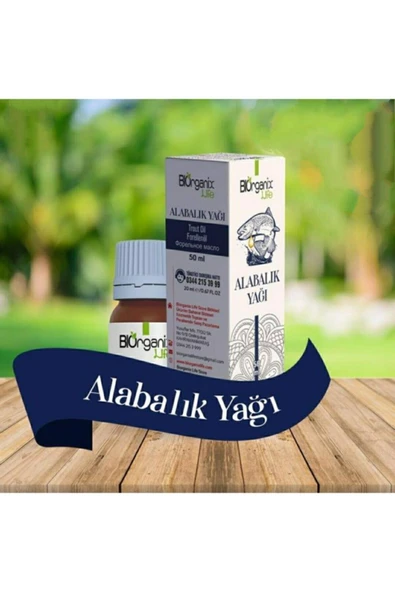 ORGANİK BAHÇEM Bıorganix Life Alabalık Yağı 20ml 2 Adet ürün görseli 1