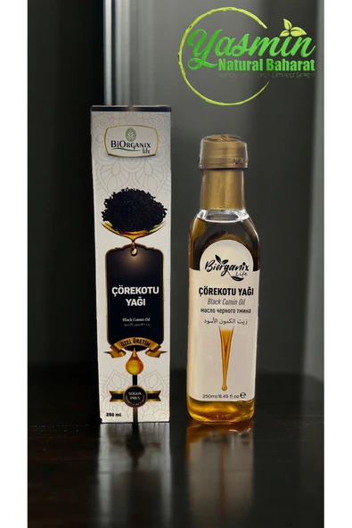 yasmin baharat Biorganix life çörek Otu Yağ 250 Ml ürün görseli 1