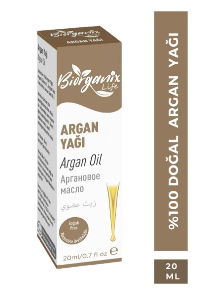 BİORGANİX Argan Yağı 20ml - Resim 2