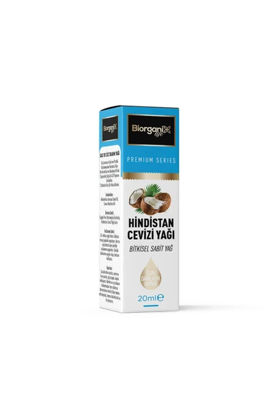 Biorganix Life BİORGANİX LİFE HİNDİSTAN CEVİZİ YAĞI 20 ML ürün görseli 1